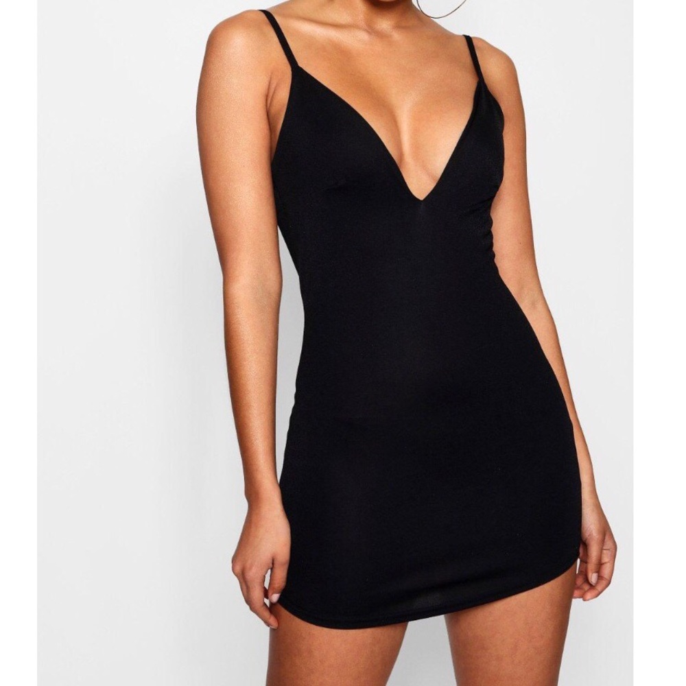 SEXY Black Bodycon Dress